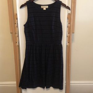 Cotton Navy Eyelet Michael Kors Dress